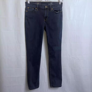 J. Crew Reid Skinny Jeans Women's Size 27 Blue 25" Inseam